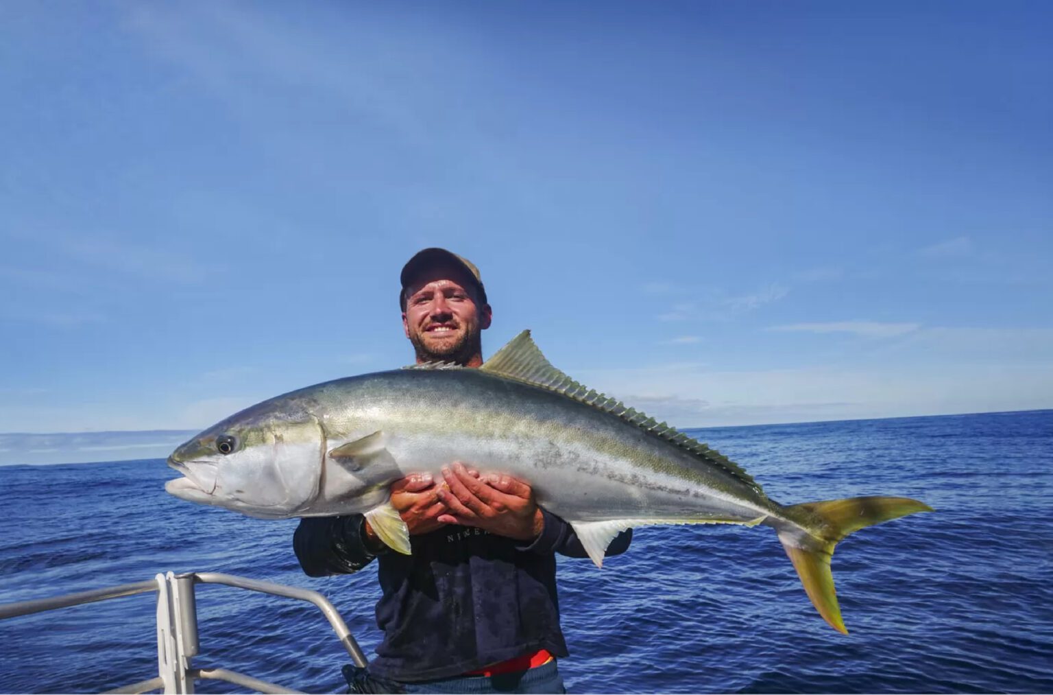 A big fish caught on deepsea fishing in Dubai