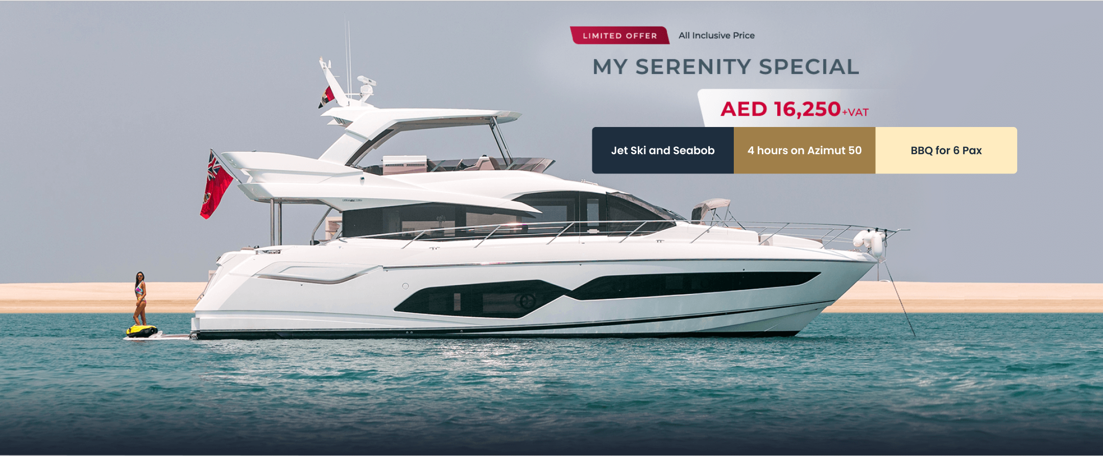 Dubai yachts offers