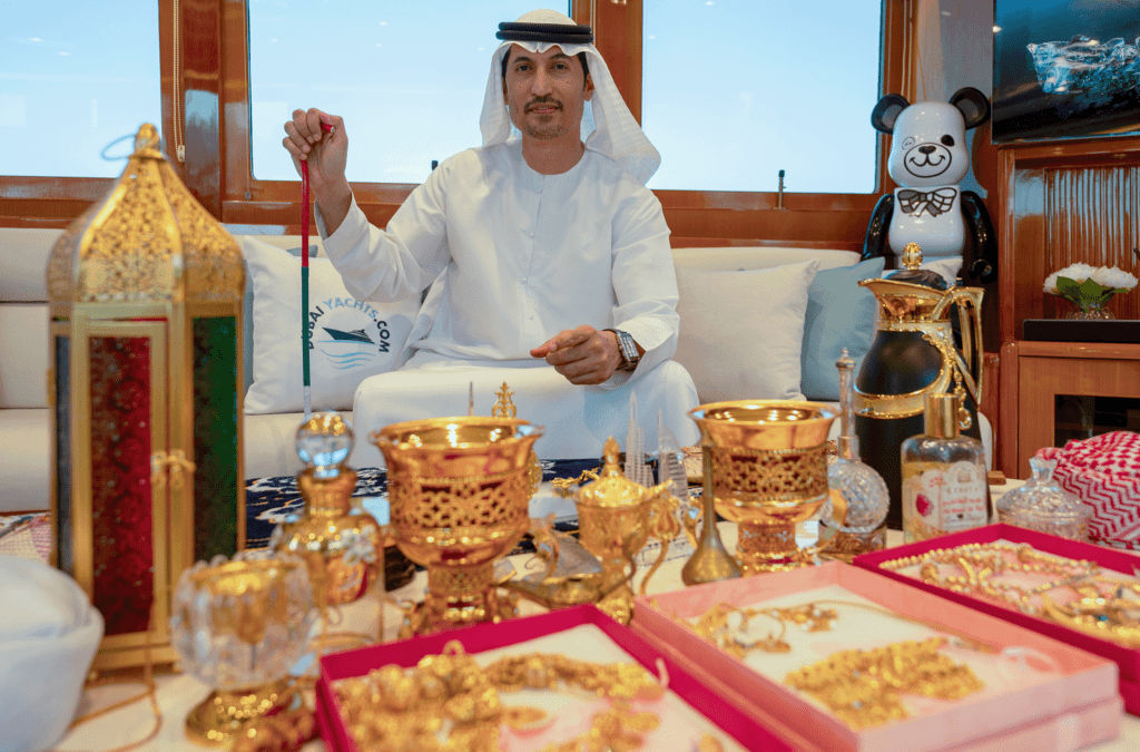 Local Emirati on Dubai Yachts